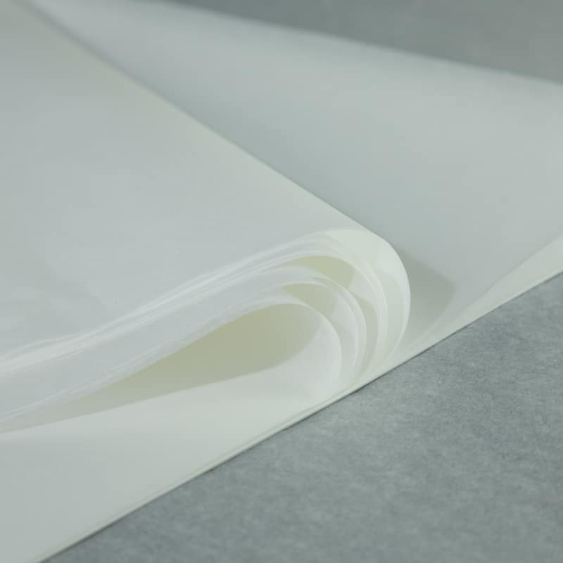 1000 Feuilles de Papier de Soie Premium (15 cm x 18 cm) - Blanc - Déstocké