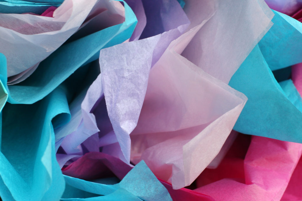 245 feuilles de papier de soie coloré papier d'artisanat d'emballage en  vrac 20 x 20 « pour les décorations de tissus de cadeau d'art (Rand