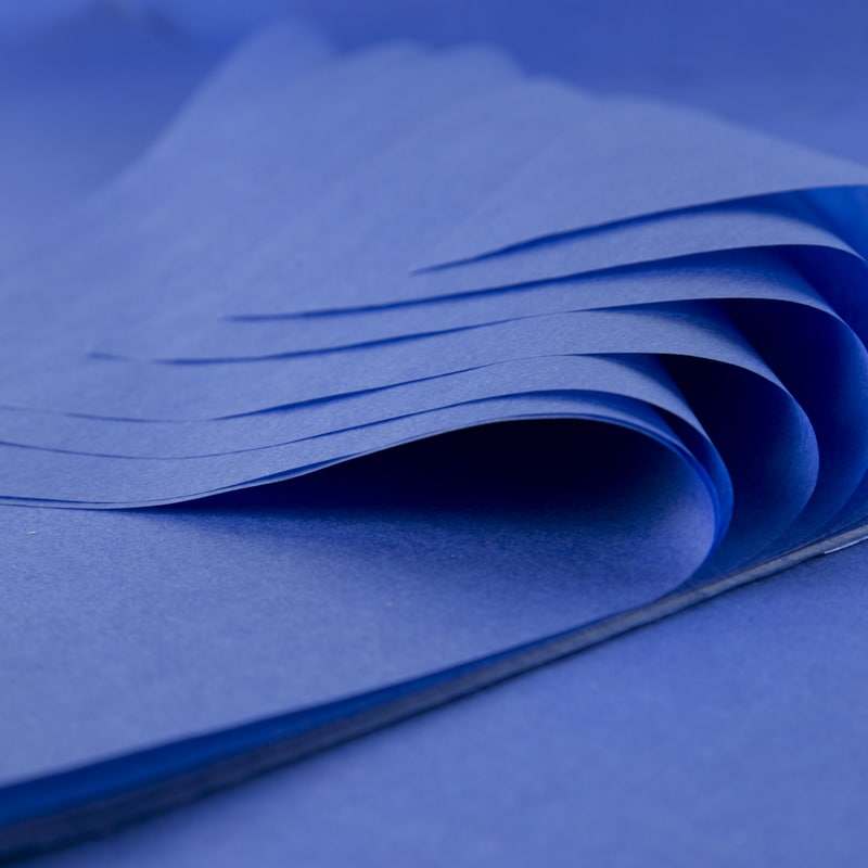 Feuilles de Papier de Soie Bleu Marine - Qualité Standard - Le Papier de  Soie Feuille Papier de Soie - Qualité Standard - Bleu Marine %