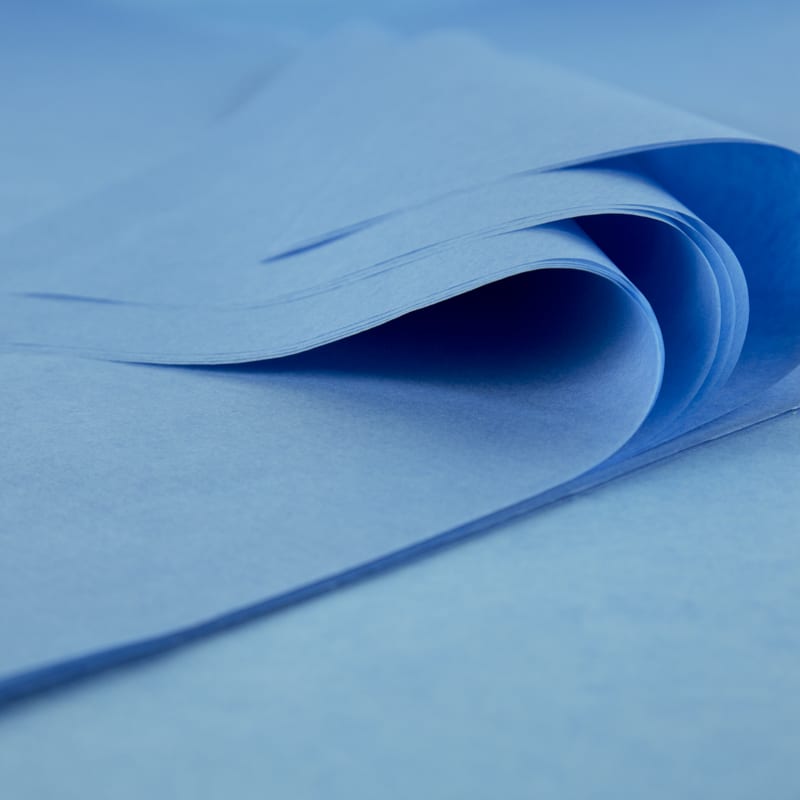 Créalia - Papier de soie - 500 x 750 mm - 6 feuilles - bleu marine - Papier  de soie - Papiers créatifs