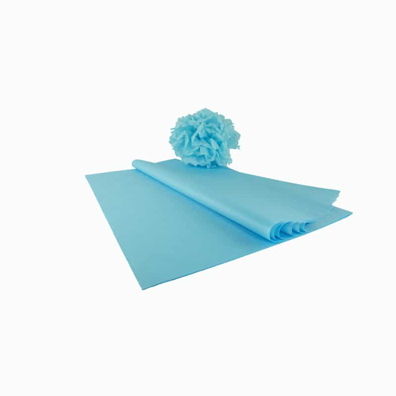 Papier de soie - Bleu Ciel - 6F - Papier de soie - Papiers