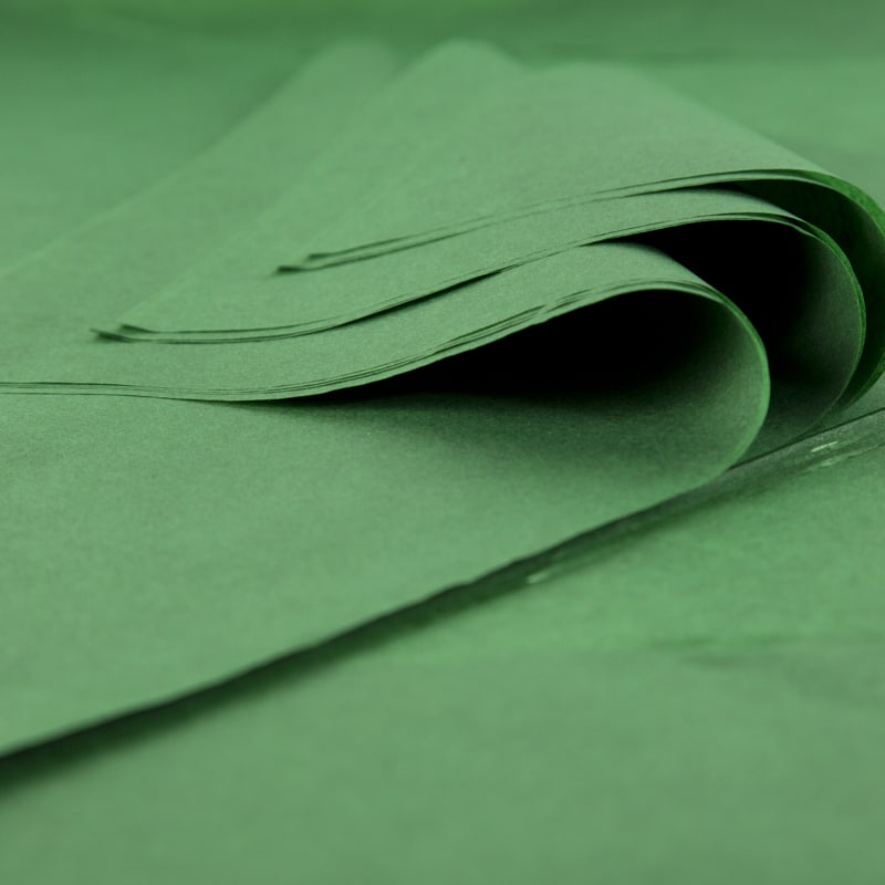 Pompons en papier de soie menthe 40 et 50 cm x2 - Planète Gateau